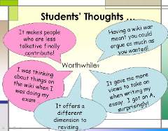 Students' thoughts